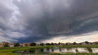 Storms are developing above our heads in Austin on August 2nd, 2021