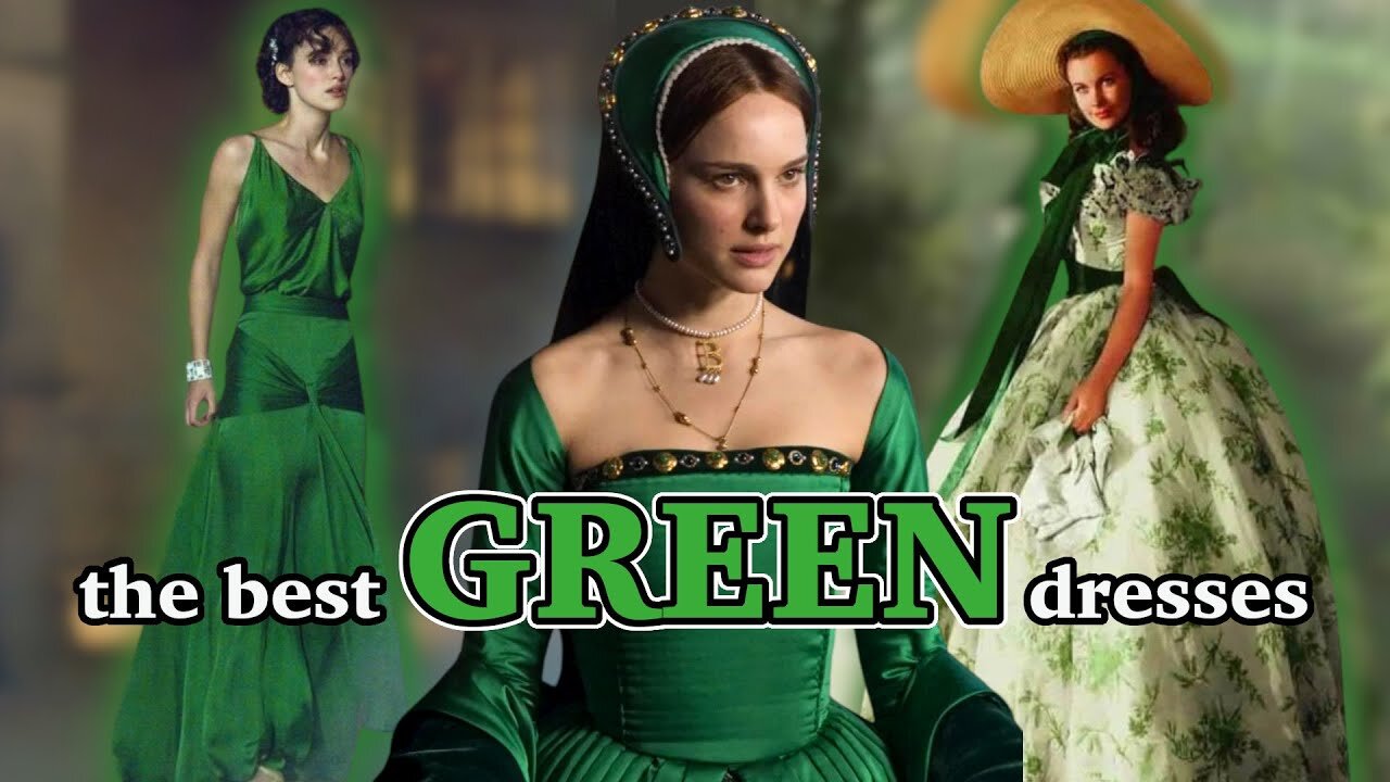 15 of the best green dresses in cinematic history 💚🐍🌲