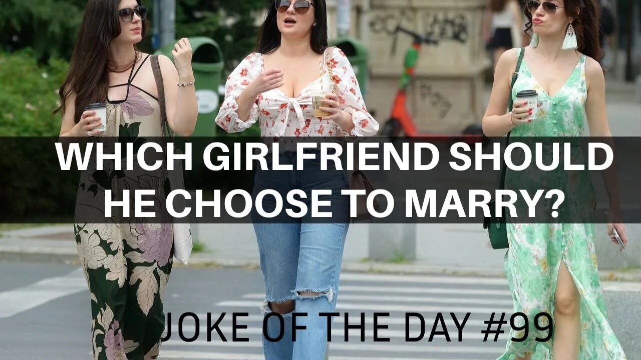 The GIRLFRIEND Test - Winner gets A HUSBAND ! JOKE of the Day #99