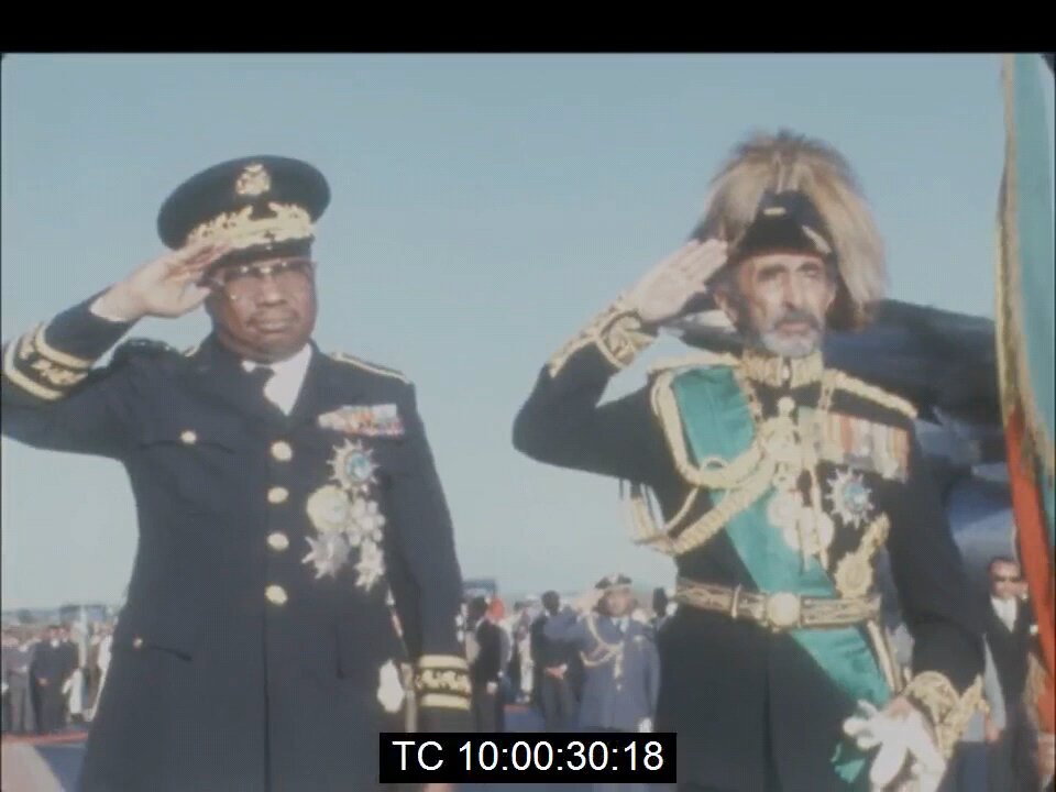 Emperor Haile Sellasie host President William Tolbert during Coronation Anniversary| November 1972