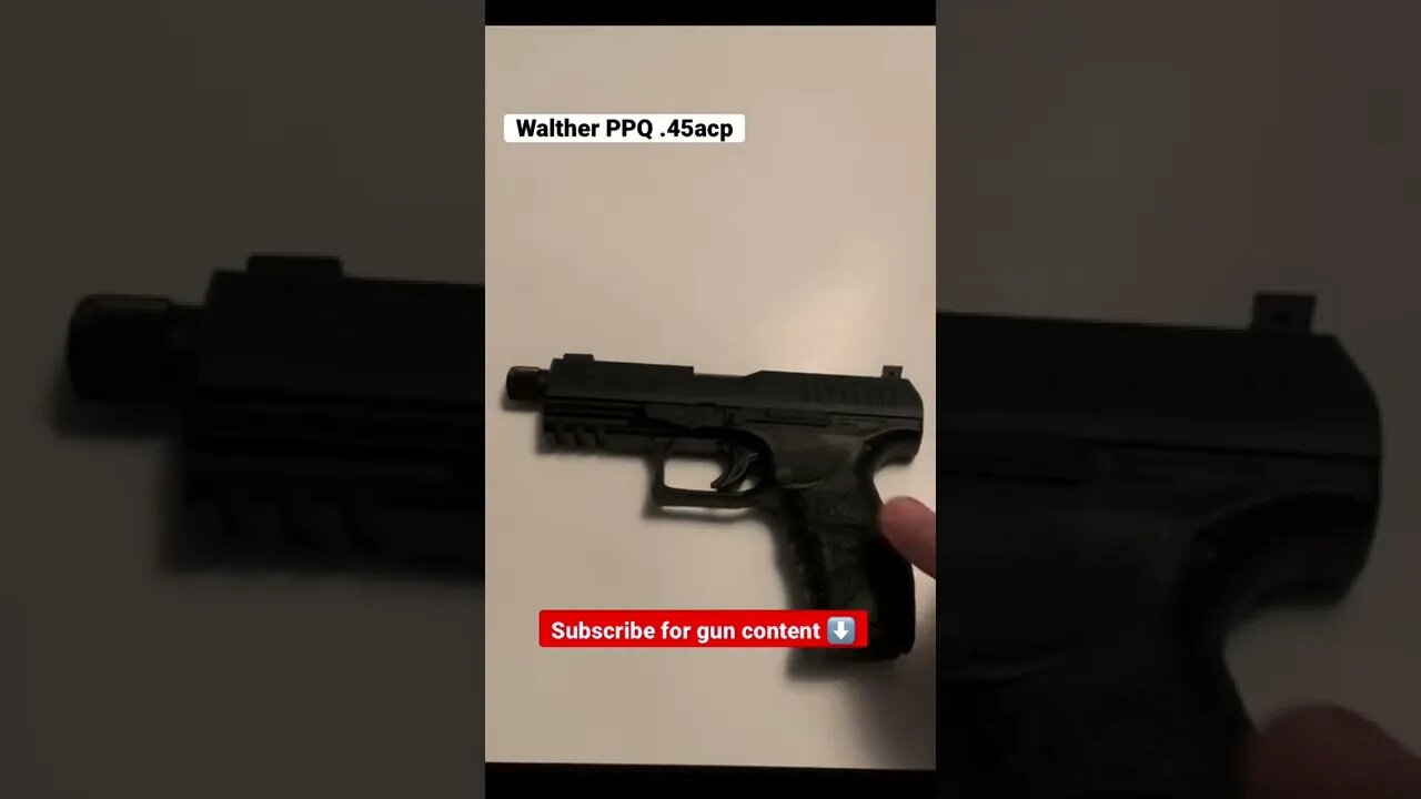 Walther PPQ .45acp #shorts compilation