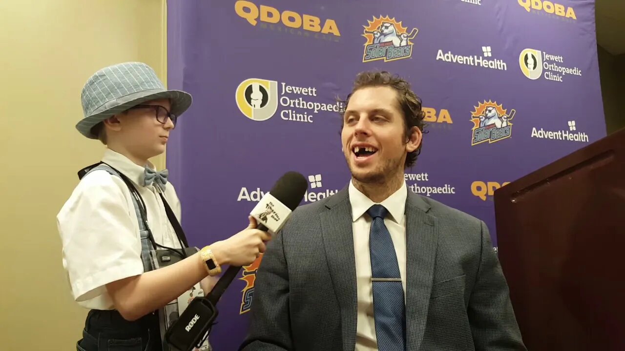 Interview with Alexander Kuqali from the Orlando Solar Bears