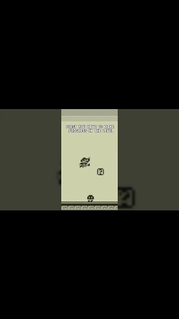 Can You Beat Super Mario Land Backwards? #shorts #supermario #challenge