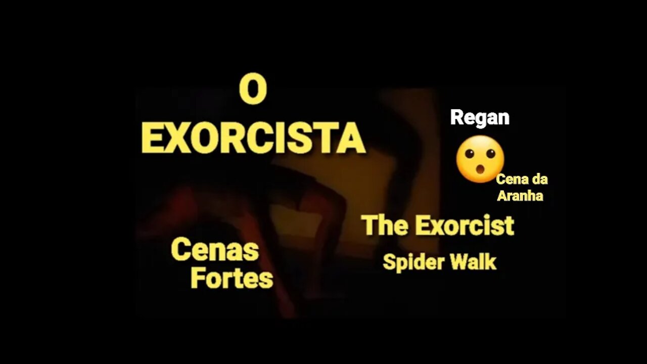HOLLYOOD ME CHAMOU: SER DUBLÊ ESPECIAL O EXORCISTA E CENA DA ARANHA? Será? EXORCIST SPIDER WALK 😅😳🕷