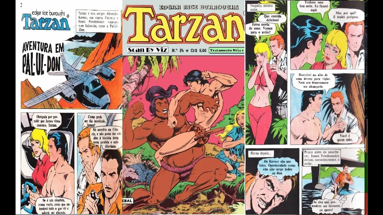 TARZAN FORMATINHO 24 AVENTURA EM PAL UL DON #MUSEUDOGIBI #quadrinhos #comics #manga