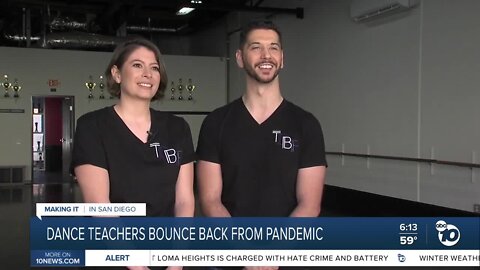 San Diego husband, wife ballet dancers find way to keep dance business going through pandemic