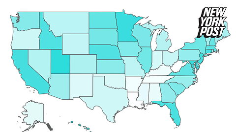 These are the unhappiest states in the US, study reveals