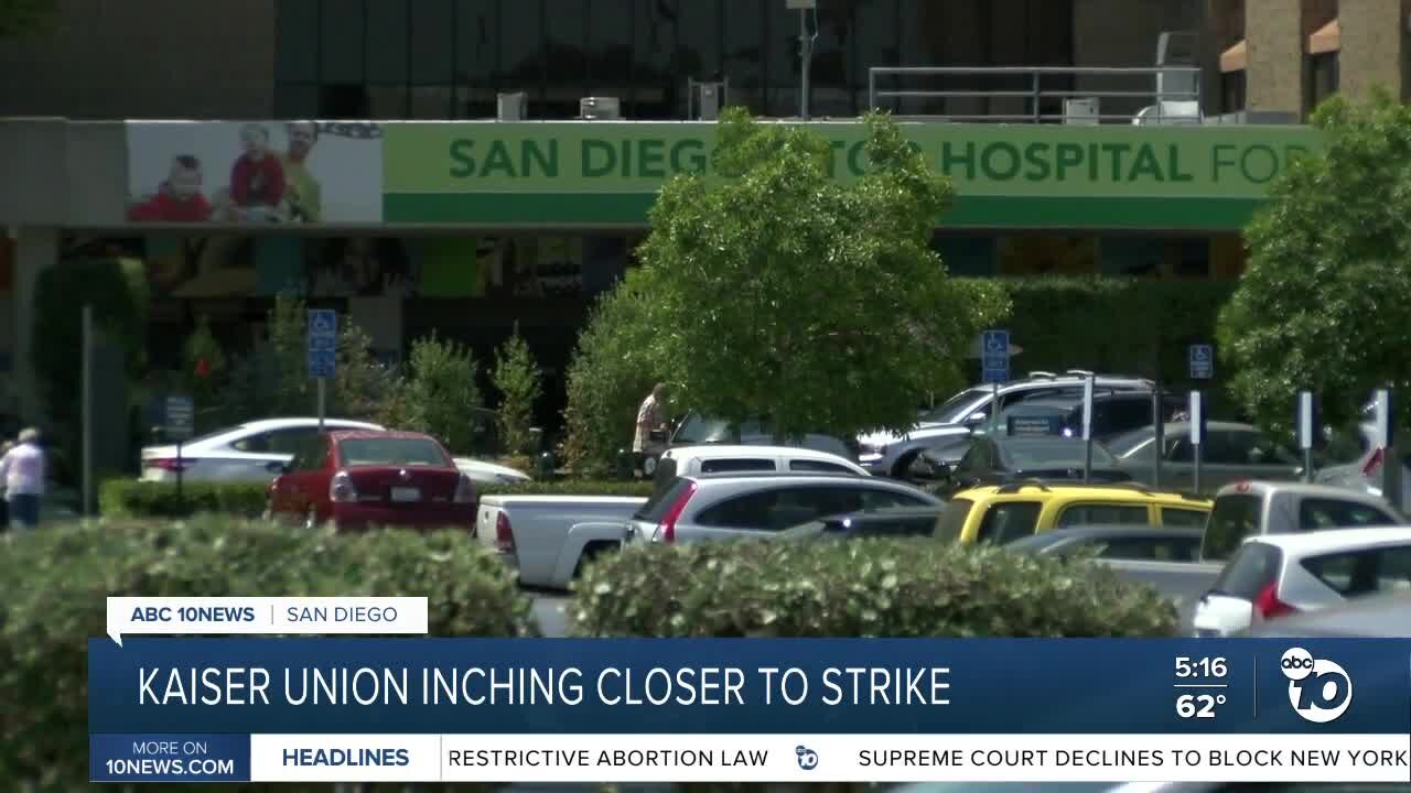 SoCal Kaiser employees closer to strike