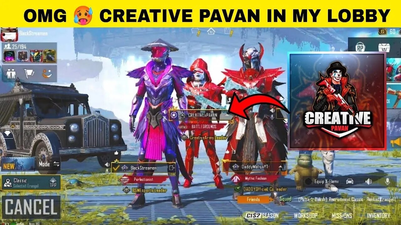 #creativepavan#battlegroundsmobileindia 😱Creative pavan Send me friend Req @Creative Pavan 🔥