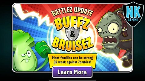 PvZ 2 - Epic Quest: Buffz & Bruisez - Level 1 Plants