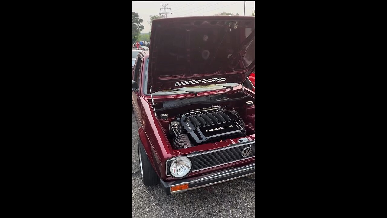 Mk1 Caddy with a Porsche 3.2 V6 transplant.