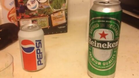 Mixing Heineken Beer and Pepsi together (2018)