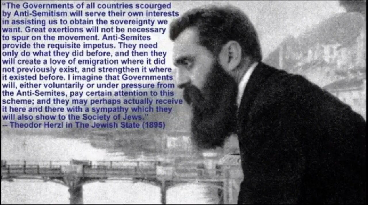 Anti-Semites Create the Refugee Situation, Masonic Government Murders the Refugees then Blame The Jews.