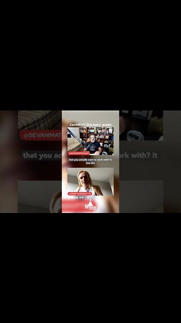 My chat w/ Annie #womeninsports #thesevanpodcast #crossfit #shortfeed #sports_news #iceland