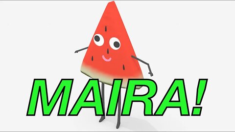Happy Birthday MAIRA! - WATERMELON Birthday Song