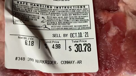 Cheap T Bone stakes at less than $4.99 a pound… do you have a #10Box near you?