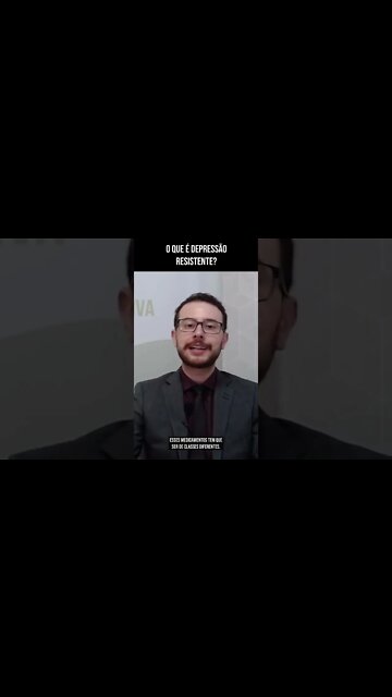 O que é Depressão Resistente #Shorts
