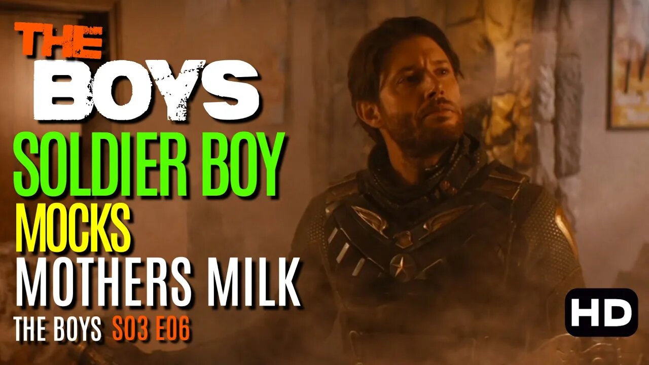 The Boys | Soldier Boy SNORTS Grenade | Season 3 Episode 6