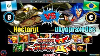 Samurai Shodown II (Hectorgt Vs. ukyopraxedes) [Guatemala Vs. Brazil]