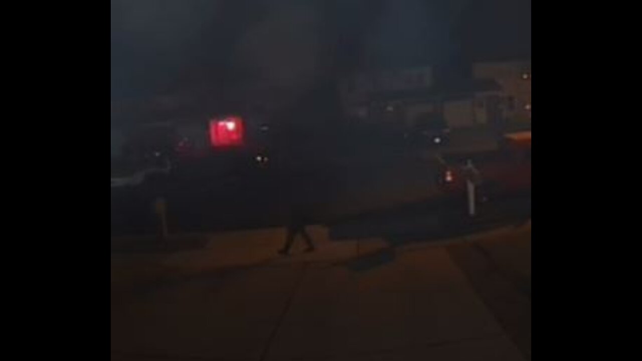 What Was Seen Walking Past This Man's House