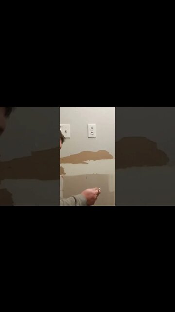 😱Do this before mudding torn drywall paper😱