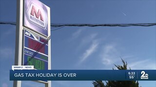 Gas prices are on the rise after gas tax holiday expires Sunday at midnight