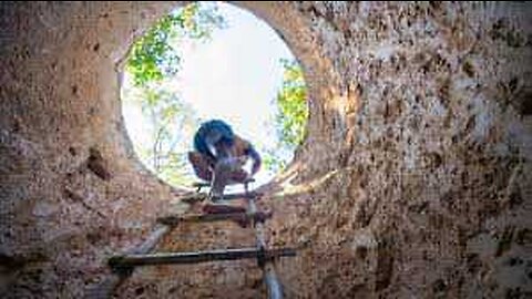 Searching Underground Water Source Build Underground Well Next To my Underground Tunnel Shelter