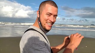 CENTRO DE PERUÍBE-SP FOMOS NA PRAIA E TOMEI SORVETE / DIA A DIA