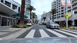 Driving in Broadbeach on the Gold Coast