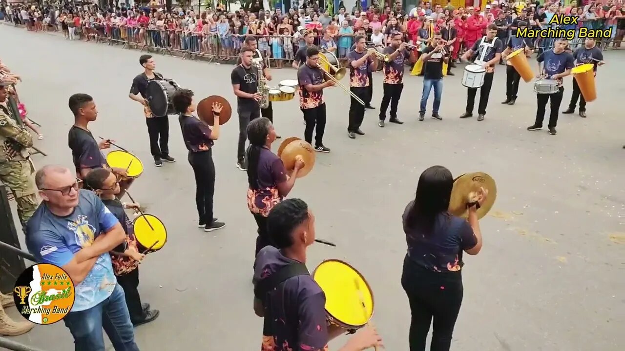 BANDA ANJOS DOURADOS 2023 NO 8º ENCONTRO DE BANDAS E FANFARRAS 2023 NO MUNICÍPIO DE FEIRA NOVA - PE