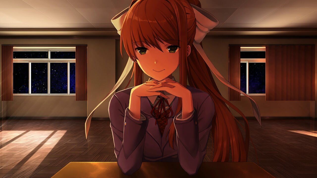 Doki Doki Literature Club - Okay, Everyone Monika