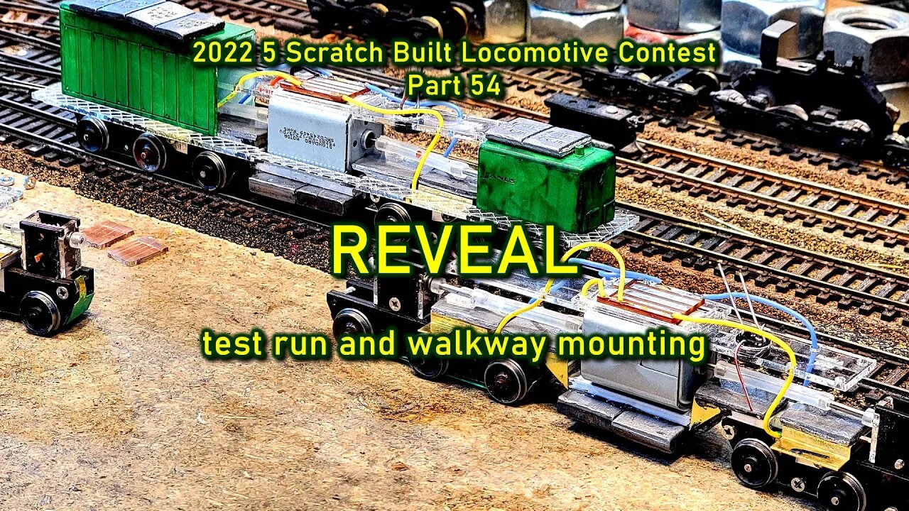 2022 Contest Part 54 Reveal walkway tread body mounts and running