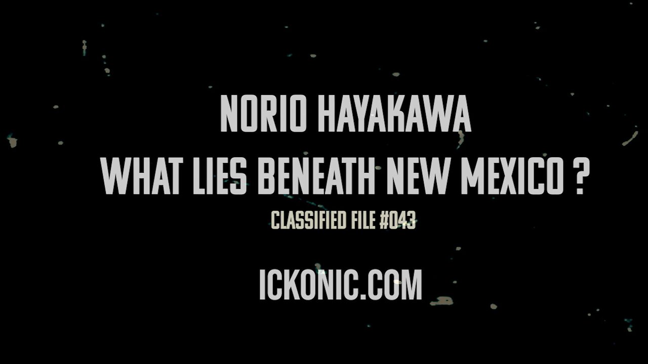 Classified file #043 - What Lies Beneath New Mexico?