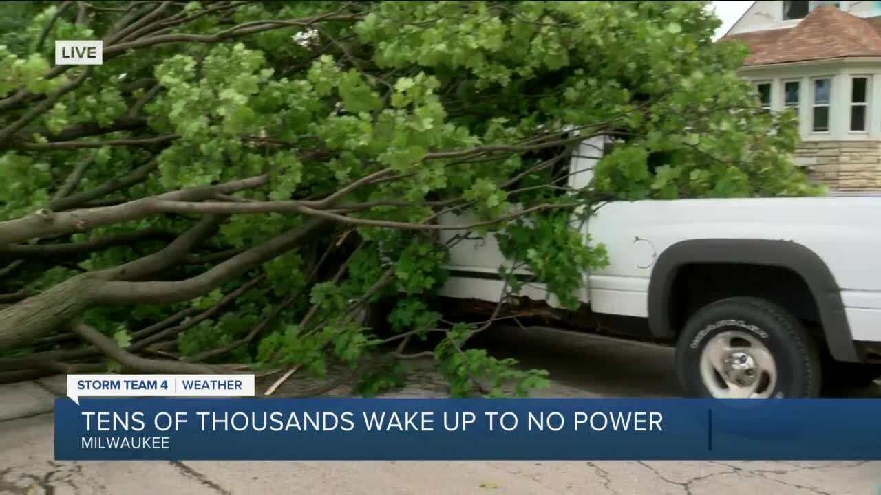 Residents work to clean up storm damage, prepare for more