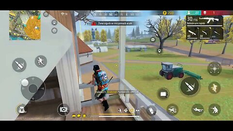 Garena Free Fire/Cap periculos de pe casă