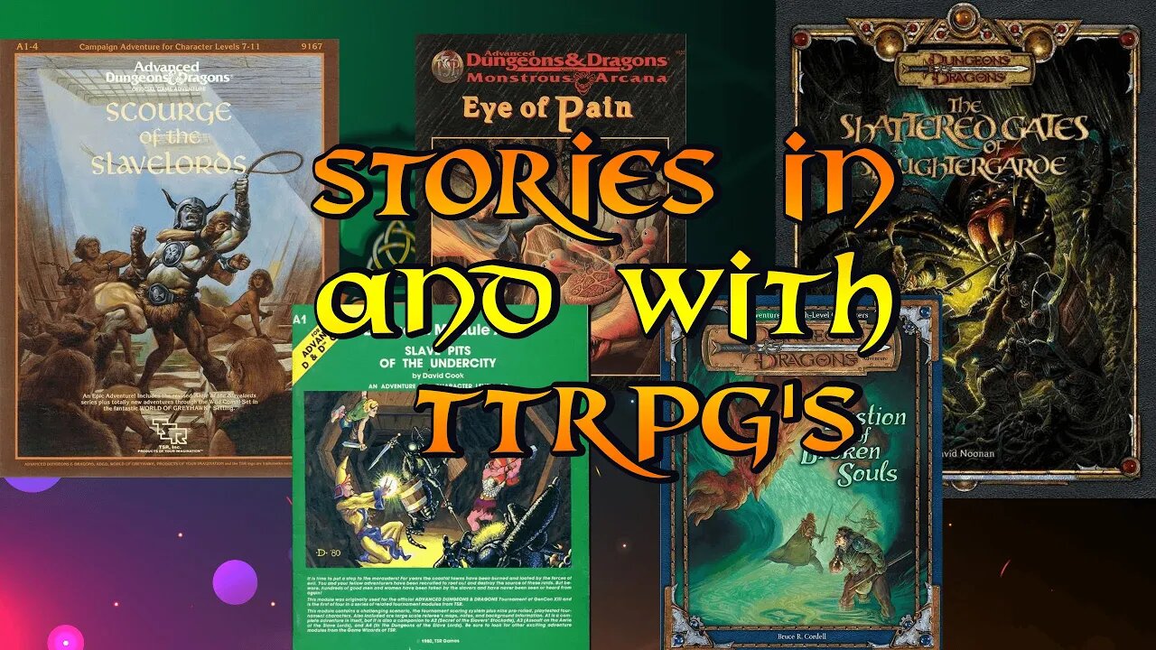 Stories in and with TTRPG's