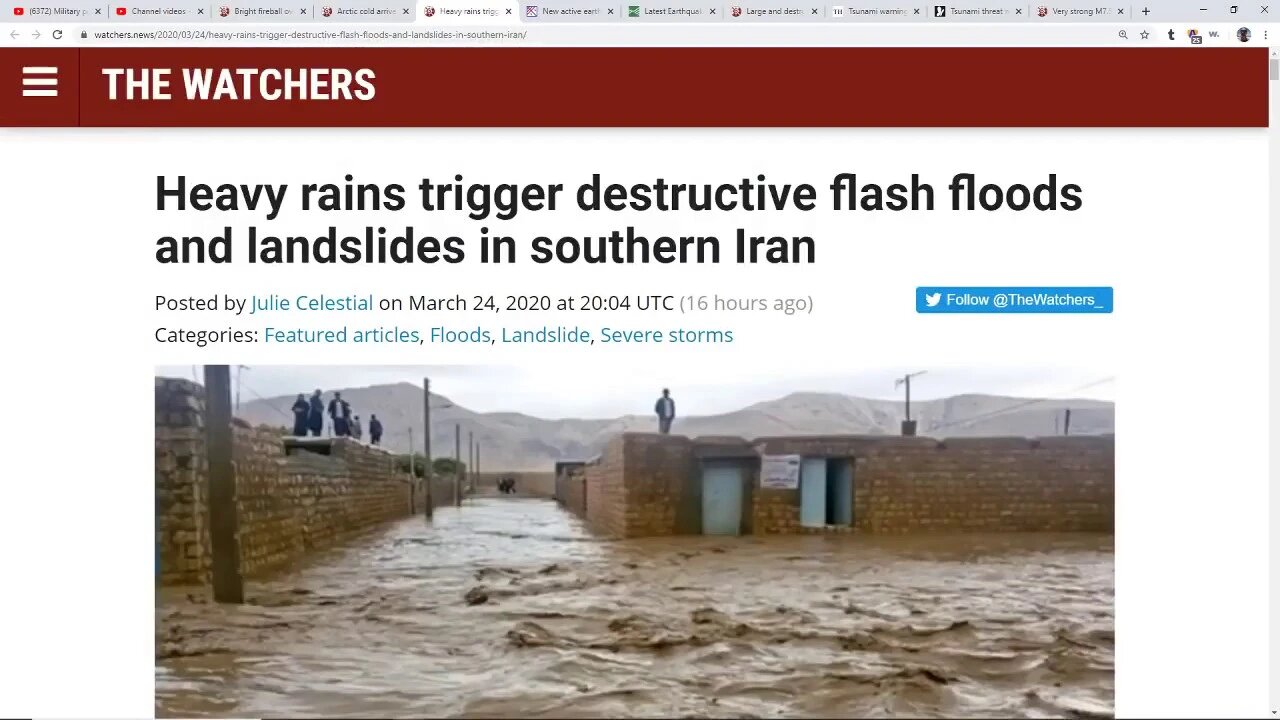 7.5 Quake & Tsunami Warning Hit Russia*Bright Fireball-Something Large Out There?*