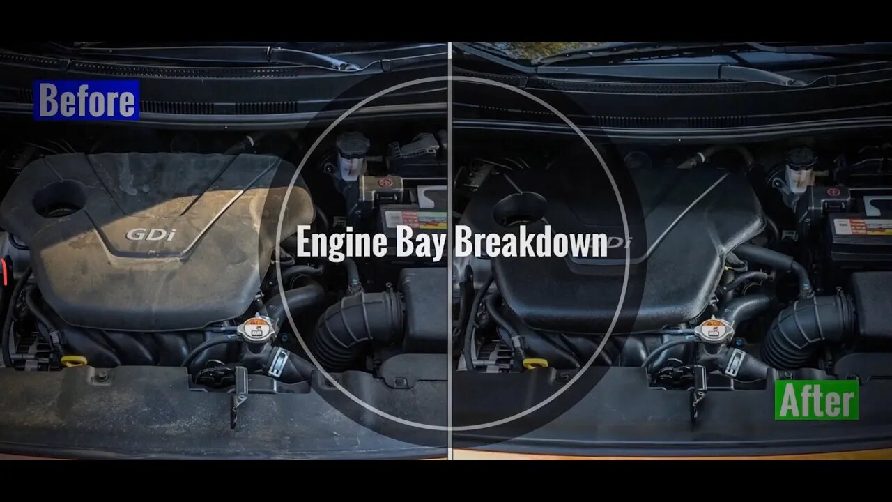 Engine Bay Detail | Break Down | 2015 Hyundai Accent