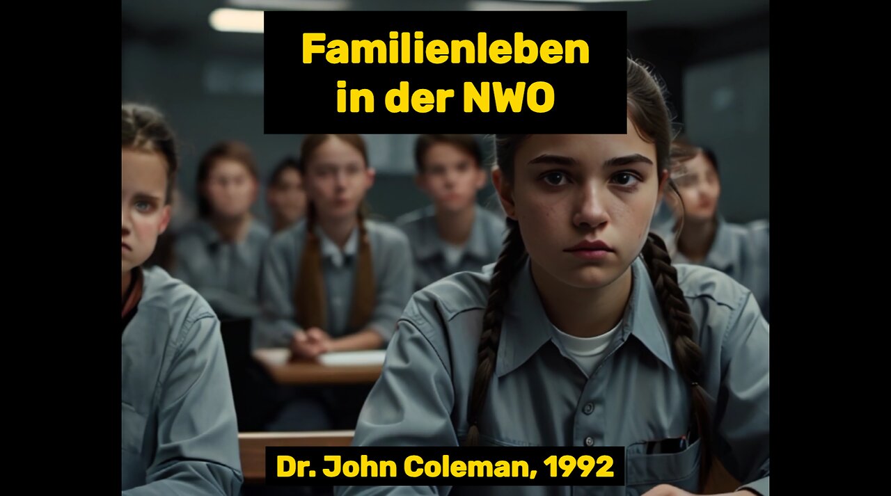 Dr John Coleman über die Familienleben in der NWO