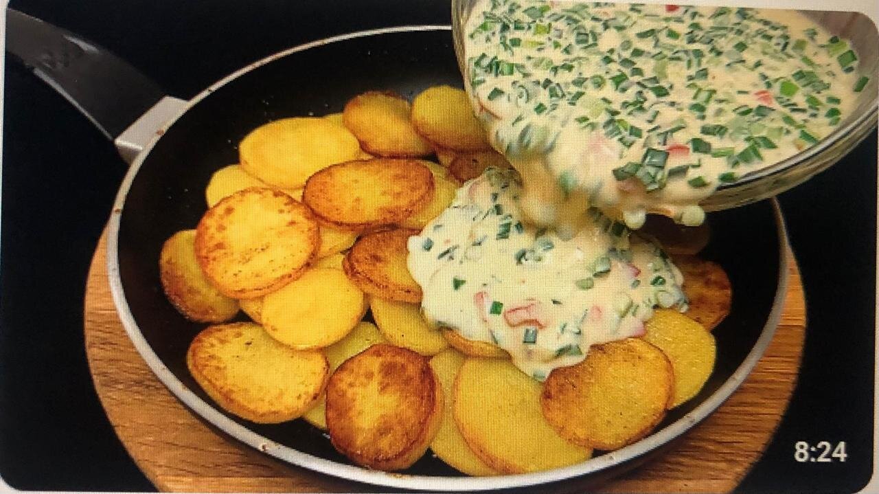 My grandmother taught me this dish! The most delicious potato recipe for dinner