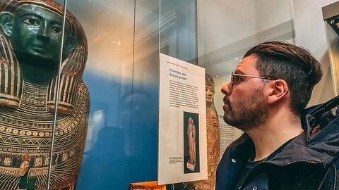 England Live: Escaping Storm Eunice into The British Museum