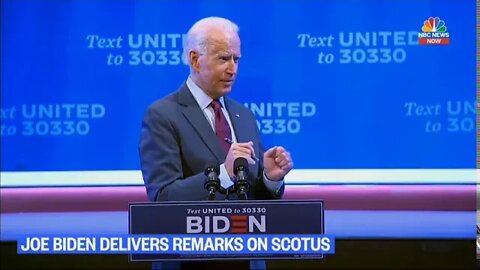 Biden Refuses To Say Whether He’d Pack The Court B/c His Answer Would Become “A Big Issue”