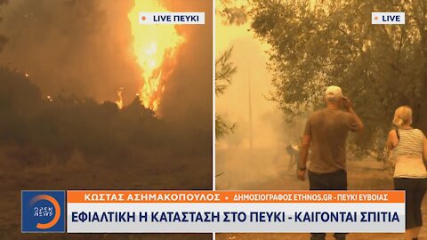 Φωτιά - Πευκί Ευβοίας - Μέρος 4ο