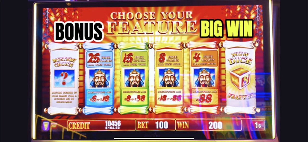 LUCKY 88 EXTRA CHOICE slot machine Bonus!!