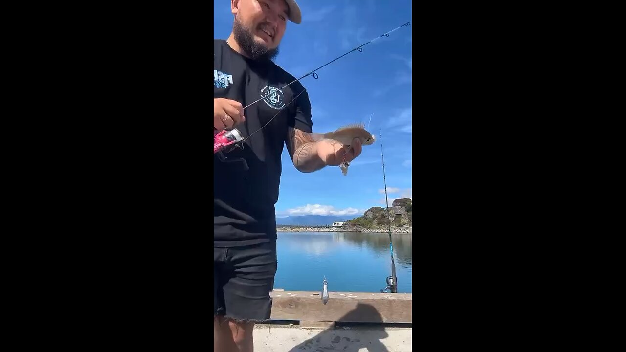 Dad and daughter fishing ❤️