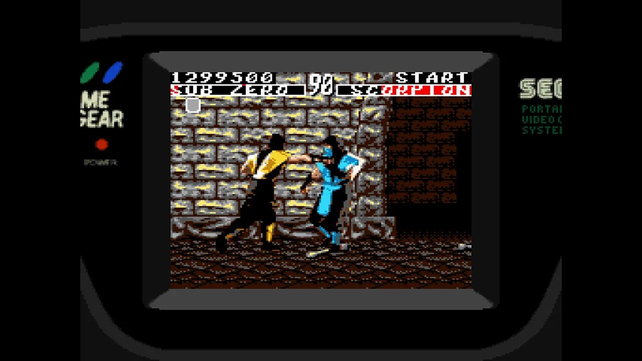 [GG] Mortal Kombat (Game Gear Prototype) gameplay (hiddenpalace.org)