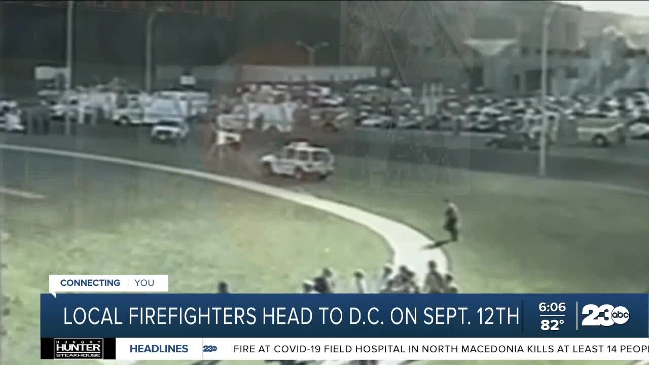 Local firefighters head east on 9/11/01