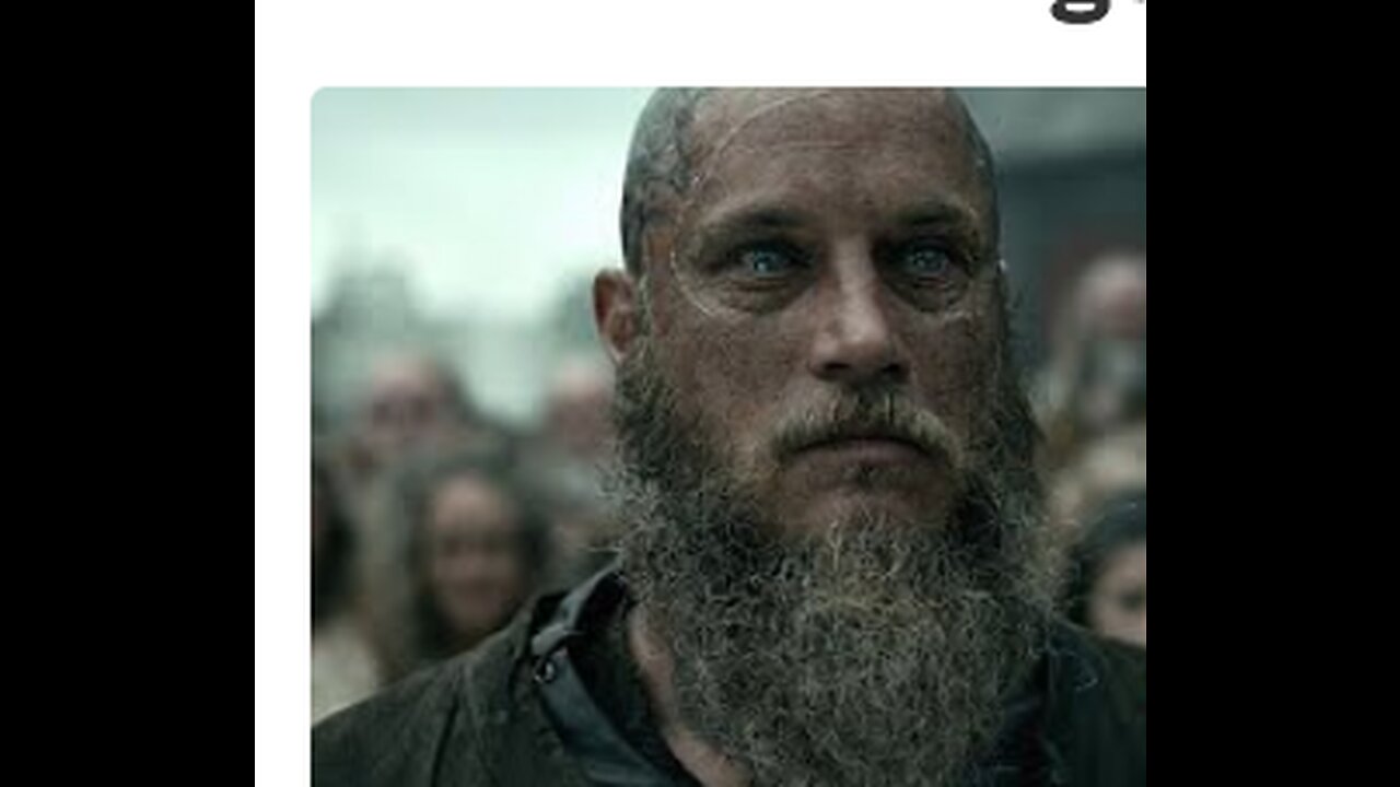 ragnar the viking king gets babtised!