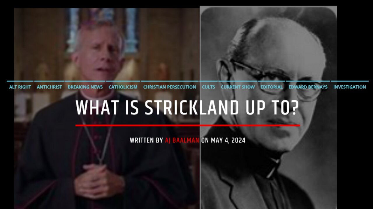 What Is Strickland Up To?