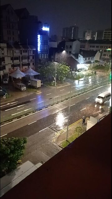 nice moment raining time